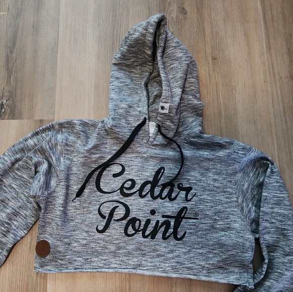 POP Surf cropped Hoodie - Picture 2 of 3